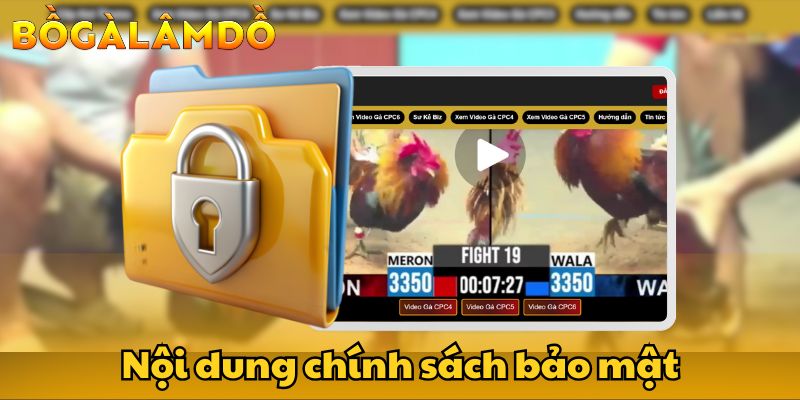 chính sách bảo mật
